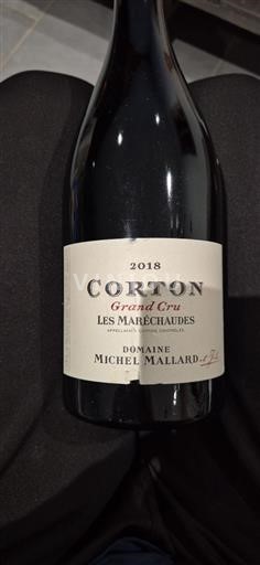 Burgundija Corton Grand Cru Domaine Michel Mallard & Fils Les Maréchaudes 2018