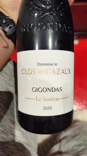 Rhônevallei Gigondas Domaine Le Clos des Cazaux Le Souiras 2020