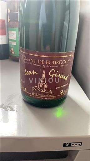 Bourgogne Crémant de Bourgogne Jean Girard Icke årgångsbetecknad