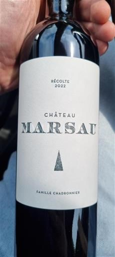 Bordeaux Non specificato Château Marsau 2022