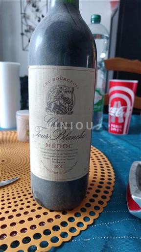 Bordeaux Médoc Cru Bourgeois Château Tour Blanche 2001