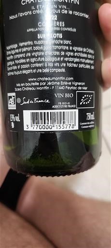 Linguadoca Corbières Château Montfin Sur Pilotis 2022
