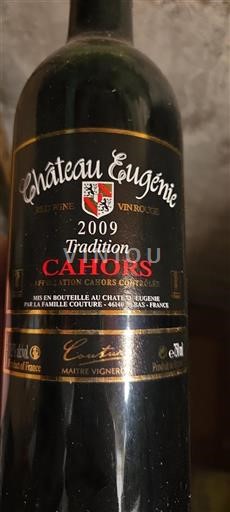Jugozahod Cahors Château Eugénie Tradition 2009
