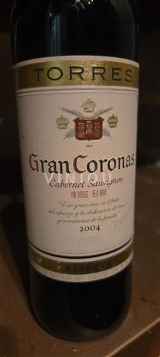 Catalonia Penedès Torres Gran Coronas 2004