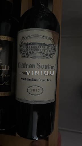 Burdeos Saint-Émilion Gran Cru Grand Cru Soutard 2017