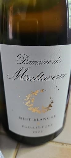 Valle della Loira Pouilly-fumé Domaine Maltaverne Nuit Blanche 2023