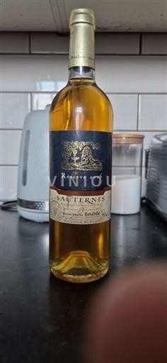 Bordeaux Sauternes Maison Johanès Boubée Réserve 2006