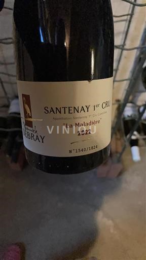 Bourgogne Premier Cru Yannick Debray La Maladi%c3%a8re 2022