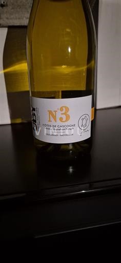 Sydvestfrankrig Côtes de Gascogne Uby N°3 Ikke årgangsbestemt