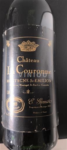 Bordeaux Montagne-Saint-Émilion Château La Couronne Non-Vintage