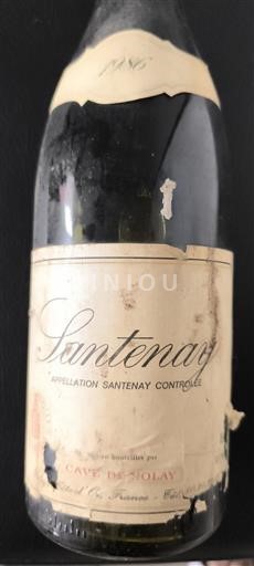 Burgund Santenay Cave de Nolay 1986