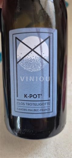 Jihozápad Cahors Clos Troteligotte K-POT' 2022