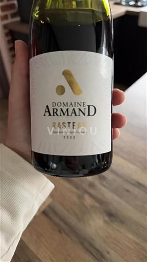 Rhônen laakso Rasteau Domaine Armand 2022