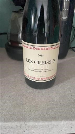 Languedoc Unspecified Philippe Chesnelong Les Creisses 2018