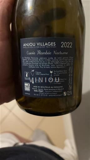 Valle del Loira Anjou Villages Earl Pinet Flambée Nocturne 2022