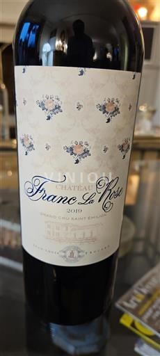 Bordeaux Saint-Émilion Grand Cru Château Franc La Rose 2019