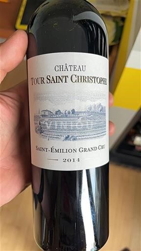 Bordeaux Saint-Émilion Grand Cru Grand Cru Tour Saint Christophe 2014