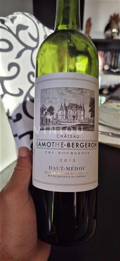 Burdeos Haut-Médoc Cru Bourgeois Château Lamothe-Bergeron 2015