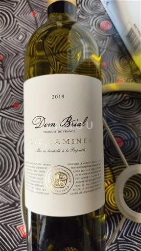 Roussillon Côtes do Roussillon Dom Brial Les Camines 2019