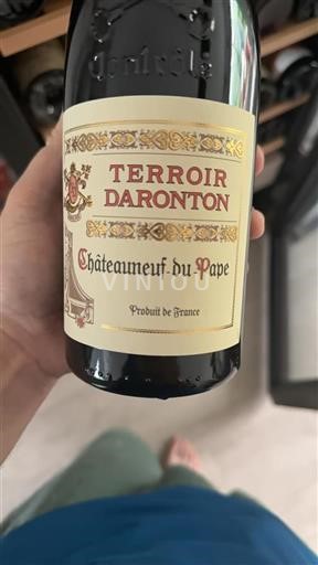 Rhônen laakso Châteauneuf-du-Pape Terroir Daronton 2023