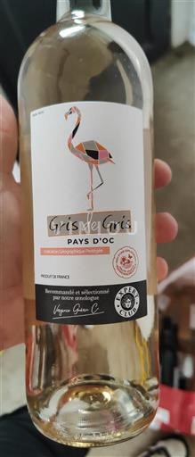 Vin Rosé sec Gris de Gris Non millésimé France Languedoc et Roussillon Pays d'oc IGP