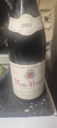 Burgundy Vosne-Romanée Grand Cru Domaine Jafflin 2004