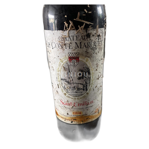 Bordeaux Bordeaux supérieur Château Le comté Marquet 1996