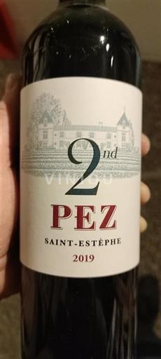 Burdeos Saint-Estèphe Château Pez 2nd 2019