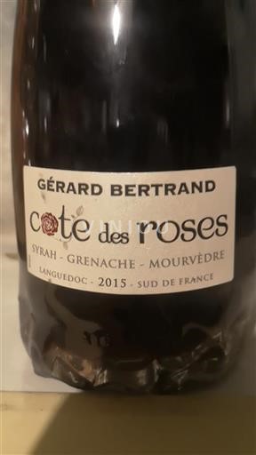 Languedoc Ikke specificeret Gérard Bertrand côte des roses 2015