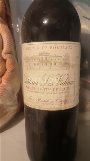 Bordeaux Non specificato Château Les Videaux 1999