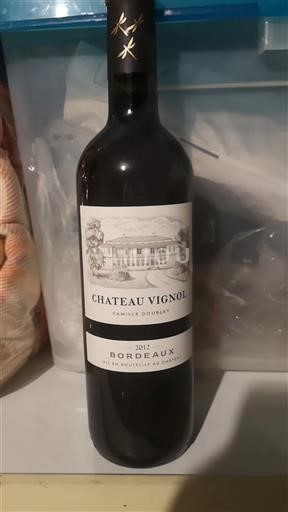 Bordeaux Château Vignol 2012
