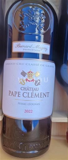 Bordeaux Pessac-Léognan Grand Cru Château Pape Clément 2022