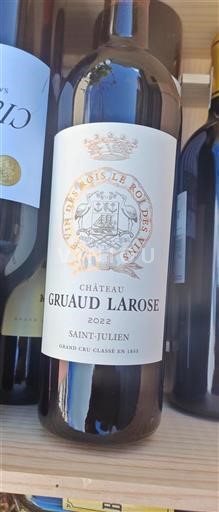 Bordeaux Saint-Julien Grand Cru Château Gruaud Larose 2022