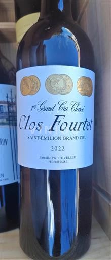 Bordeaux Saint-Émilion Grand Cru Grand Cru Classé Clos Fourtet 2022