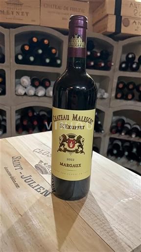 Bordeaux Margaux Grand Cru Château Malescot St. Exupéry 2022