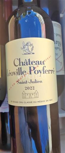 Bordeaux Saint-Julien Grand Cru Château Léoville Poyferré 2022