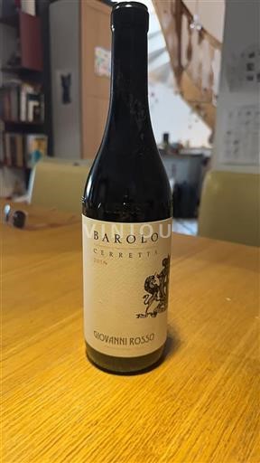 Piémont Barolo Giovanni Rosso Cerretta 2018
