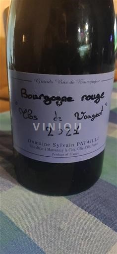 Borgogna Clos-de-vougeot Grand Cru Domaine Sylvain Pataille Clos de Vougeot 2021