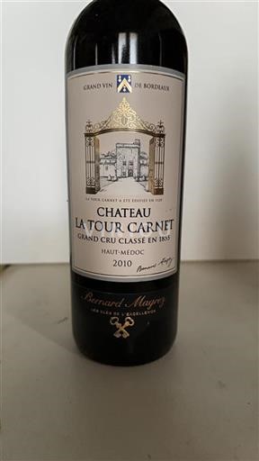 Bordeaux Haut-Médoc Grand Cru La Tour Carnet 2010