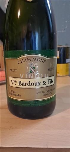 Champagne Champagner Premier Cru Veuve Bardoux & Fils Traditionnelle Ohne Jahrgang