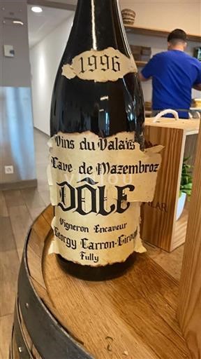 Valais Dôle Cave de Mazembroz 1996