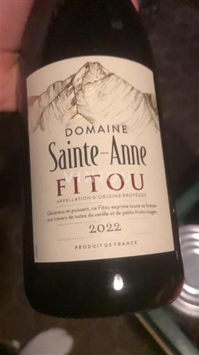 Languedoc Fitou Domaine Sainte-Anne 2022