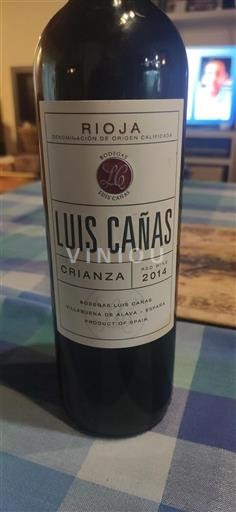 La Rioja Rioja Bodegas Luis Cañas Crianza 2014