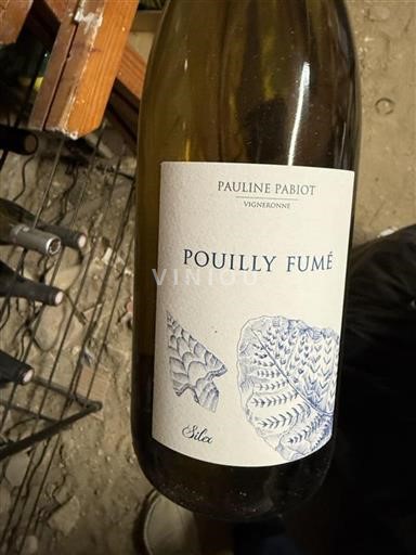 Valle della Loira Pouilly-fumé Pauline Pabiot Silex 2023