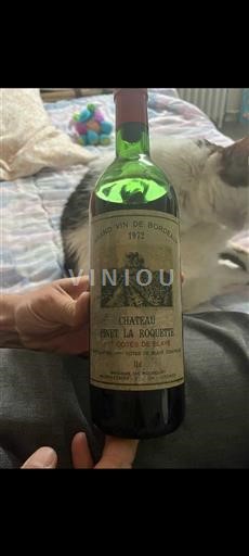 Bordeaux Côtes-de-Blaye Château Pinet la Roquette 1972