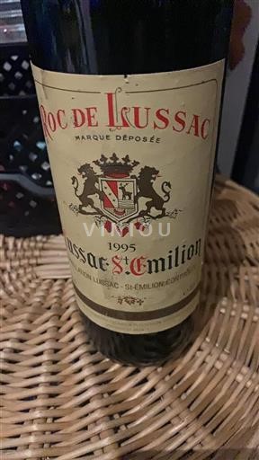 Bordeaux Lussac-Saint-Émilion Roc de Lussac 1995