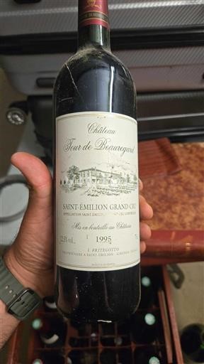 Bordeaux Saint-Émilion Grand Cru Château Tour de Beauregard 1995