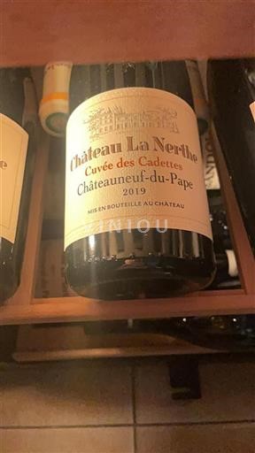 Valle del Ródano Châteauneuf-du-Pape. Château La Nerthe des Cadettes 2019