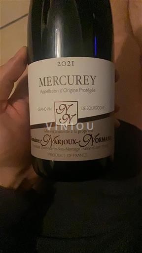 Bourgogne Mercurey Domaine Narjoux-Normand 2021