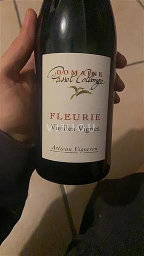 Beaujolais Fleurie Domaine Passot Collonge Vieilles Vignes 2019